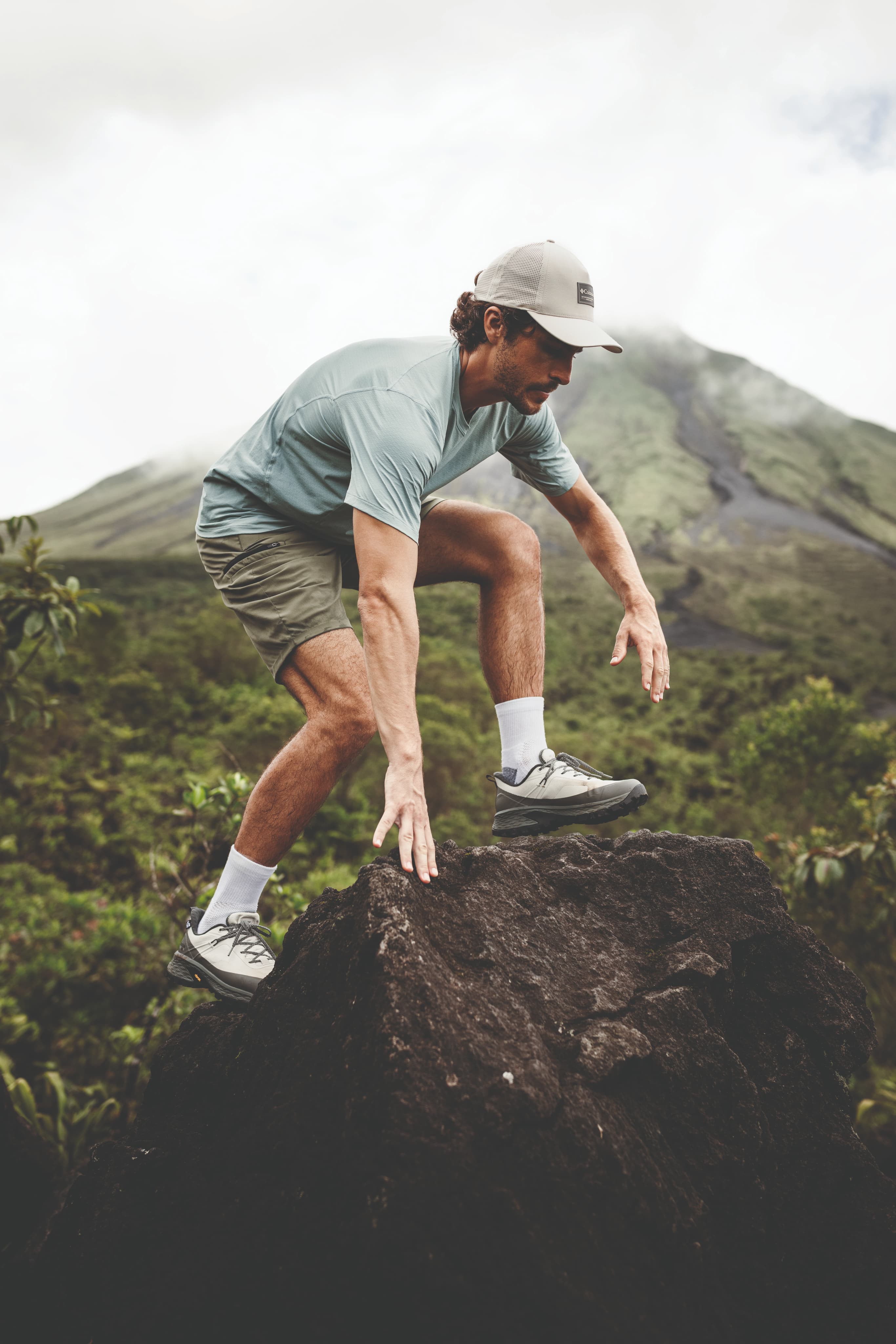 Randonneur en montagne